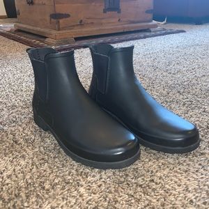 Hunter Original Refined Chelsea Rain Boots